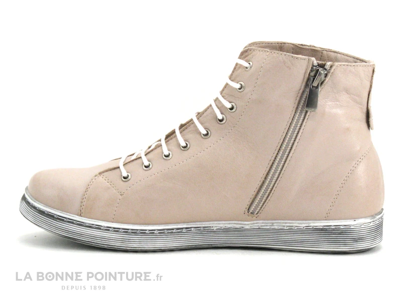 Andrea Conti 27913 Beige - Chaussure Montante 3 Andrea Conti 27913 Beige - Chaussure Montante – Image 3