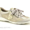 Remonte R3415-60 - Beige Et Or - Chaussure Basse Femme