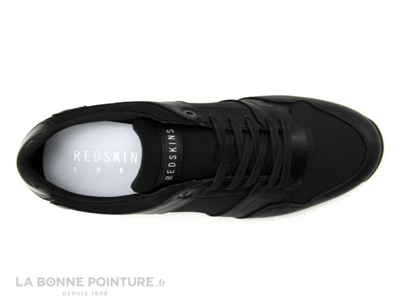 Redskins LAURIER Noir - Basket Basse Homme 6 Redskins LAURIER Noir - Basket Basse Homme – Image 6