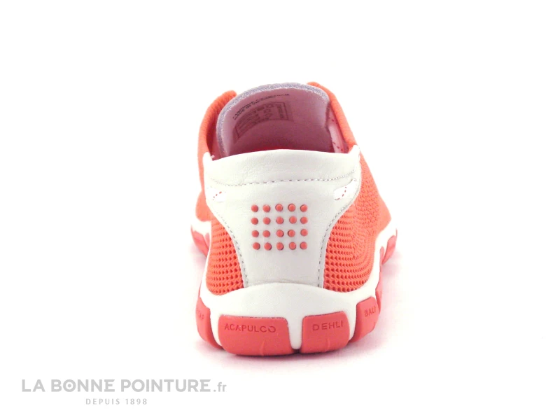 TBS JAZARIA Q7086 - Sneakers Flyknit Eco Pet Corail - Basket Orange Femme 4 TBS JAZARIA Q7086 - Sneakers Flyknit Eco Pet Corail - Basket Orange Femme â Image 4