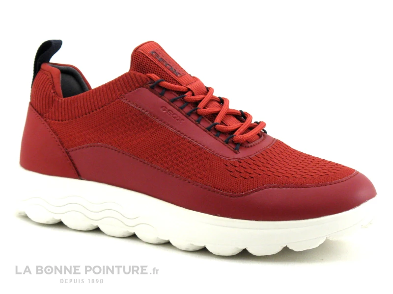 Geox SPHERICA - U35BYA Red - Basket Homme Rouge Bordeaux 1 Geox SPHERICA - U35BYA Red - Basket Homme Rouge Bordeaux
