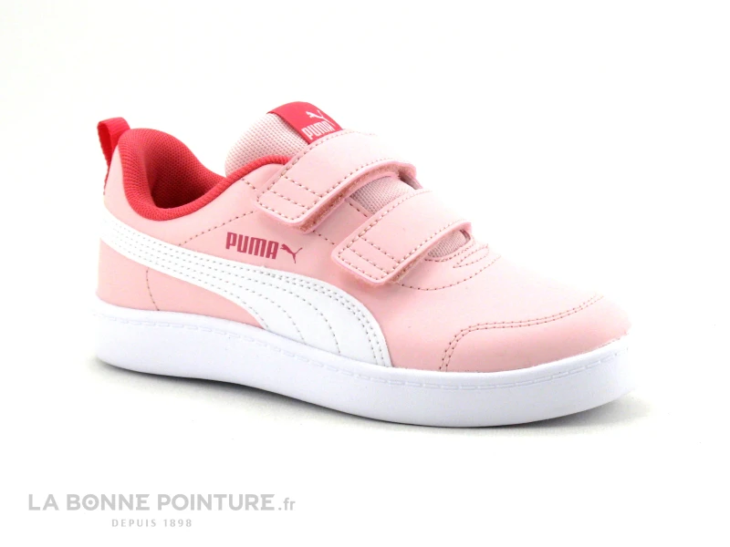 Puma COURTFLEX V2 V PS 371543-25 - Basket Fille Rose A Scratches 5 Puma COURTFLEX V2 V PS 371543-25 - Basket Fille Rose A Scratches – Image 5