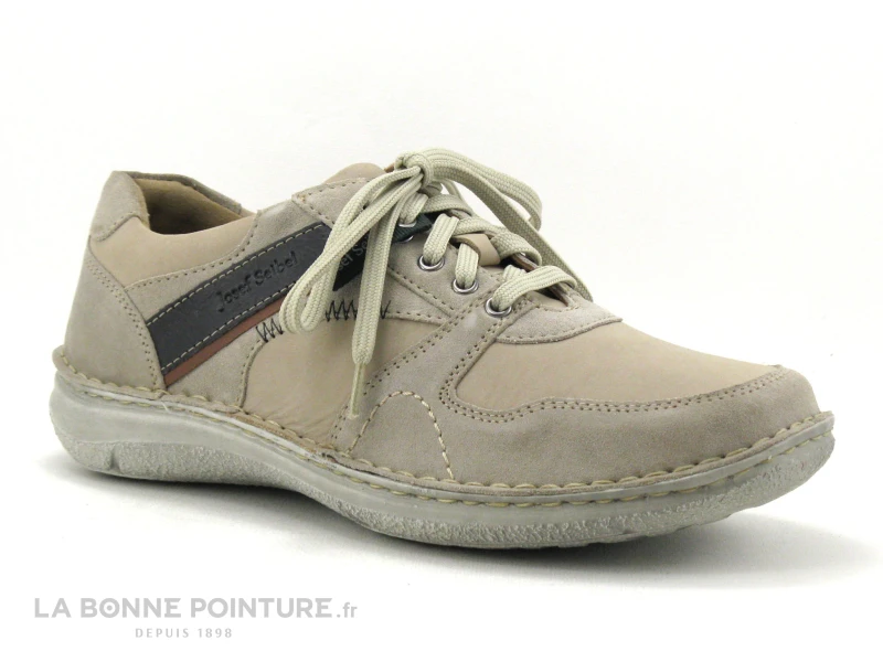 Josef Seibel 43680 Anvers 80 Beige Multi - Chaussure Homme 1 Josef Seibel 43680 Anvers 80 Beige Multi - Chaussure Homme