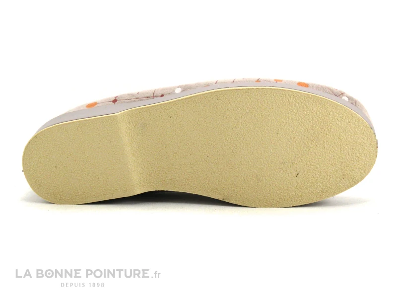 Saez 001 Planet Beige Rose - Chausson Fourre Laine Femme 4 Saez 001 Planet Beige Rose - Chausson Fourre Laine Femme – Image 4