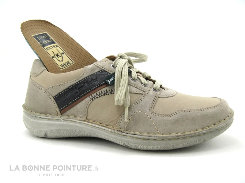 Josef Seibel 43680 Anvers 80 Beige Multi - Chaussure Homme 5 Josef Seibel 43680 Anvers 80 Beige Multi - Chaussure Homme â Image 5
