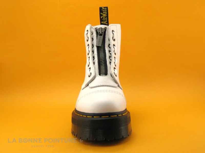 Dr. Martens Dr Martens SINCLAIR White Aunt Sally 26261100 - Boots Plateforme Blanc 2 Dr. Martens Dr Martens SINCLAIR White Aunt Sally 26261100 - Boots Plateforme Blanc – Image 2