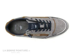 Mustang 4154-316-2 - Gris - Basket Basse Homme -Optimal Chaussures Magasin cd24607c73b9e66c561f35ea11d5d5ef img 6810.jpg 179695