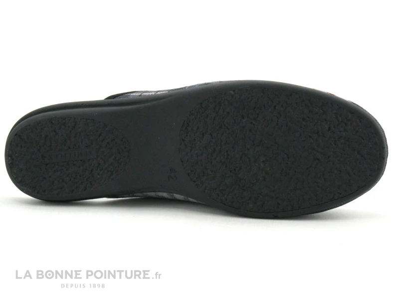 Semelflex MICKAEL Gris - Carreaux - Pantoufle Mule Homme 6 Semelflex MICKAEL Gris - Carreaux - Pantoufle Mule Homme â Image 6