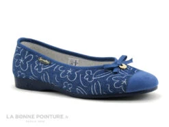 Semelflex DONA 2 Jeans - Pantoufle Ballerine Femme Bleue 9 Semelflex DONA 2 Jeans - Pantoufle Ballerine Femme Bleue -Optimal Chaussures Magasin cd24607c73b9e66c561f35ea11d5d5ef img 6851.jpg 179896