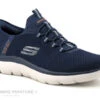 Skechers 232457 Summits High Range Navy - Basket Slip-ins Homme