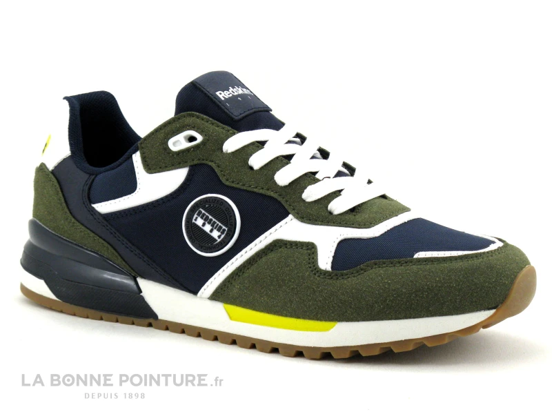 Redskins OYATI PO4910P Kaki Marine Blanc - Basket Mode Homme 5 Redskins OYATI PO4910P Kaki Marine Blanc - Basket Mode Homme – Image 5