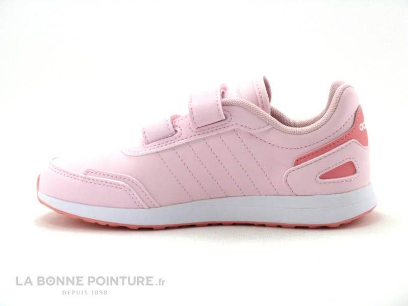Adidas VS SWITCH 3 C - FY9224 - Rose Blanc - Basket Fille Velcro 3 Adidas VS SWITCH 3 C - FY9224 - Rose Blanc - Basket Fille Velcro â Image 3