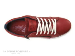 Cotemer USSYBA - Basket Homme Cuir Rouge - Lacet Et Zip -Optimal Chaussures Magasin cd24607c73b9e66c561f35ea11d5d5ef img 7295.jpg 156197