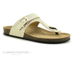 Geox D35LSK - BRIONIA Metal Lt Gold - Tong Femme Reglable Or -Optimal Chaussures Magasin cd24607c73b9e66c561f35ea11d5d5ef img 7319.jpg 180619