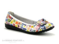 Inea ECLAT Paves Multicolores - Ballerine Originales Femme -Optimal Chaussures Magasin cd24607c73b9e66c561f35ea11d5d5ef img 7337.jpg 180599