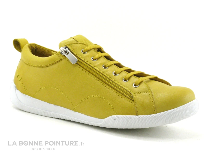 Andrea Conti 0063612 123 - Zitrone - Basket Jaune Femme 1 Andrea Conti 0063612 123 - Zitrone - Basket Jaune Femme
