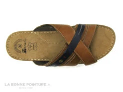 Morans TAFIL Marron - Marine - Bride Croisees - Mule Homme -Optimal Chaussures Magasin cd24607c73b9e66c561f35ea11d5d5ef img 7392.jpg 156314