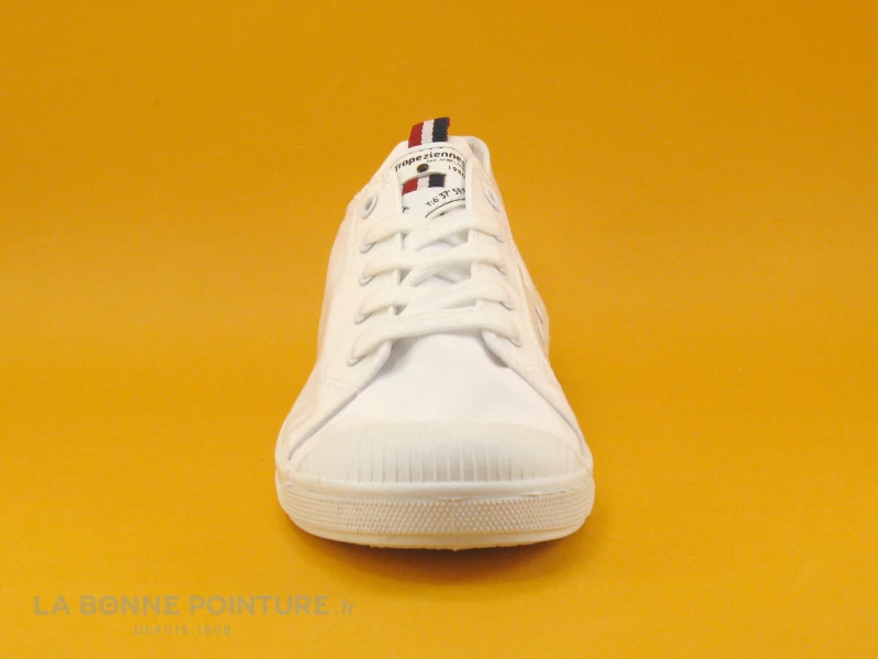 Tropeziennes CHANA Blanc - 27830 - Basket Toile Blanche Femme 2 Tropeziennes CHANA Blanc - 27830 - Basket Toile Blanche Femme – Image 2