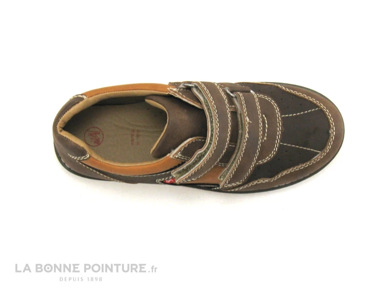 NA ALvaro Marron Cafe - Chaussure Velcro Enfant 6 NA ALvaro Marron Cafe - Chaussure Velcro Enfant – Image 6