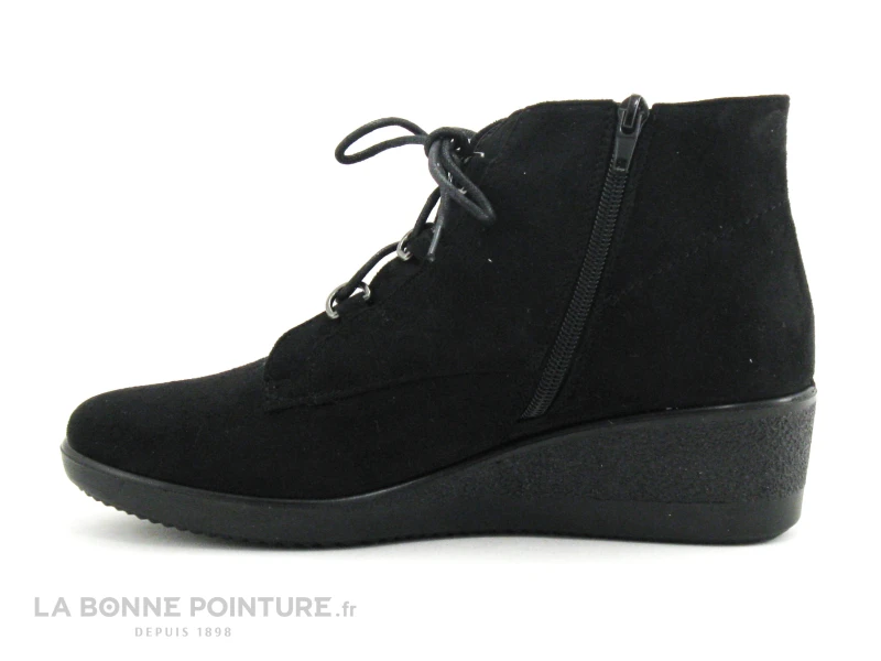 Sweet R CODI Noir - Chaussure Compensee Femme 3 Sweet R CODI Noir - Chaussure Compensee Femme – Image 3