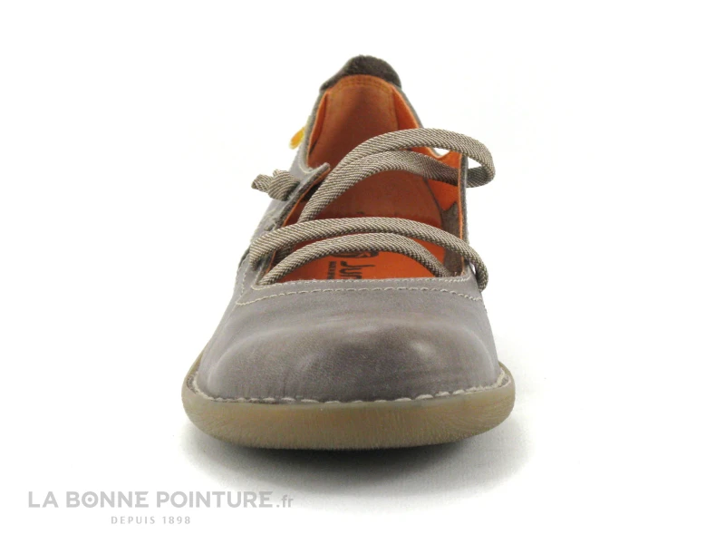 Jungla 5120 Taupe - Ballerine Femme Cuir Beige 2 Jungla 5120 Taupe - Ballerine Femme Cuir Beige – Image 2