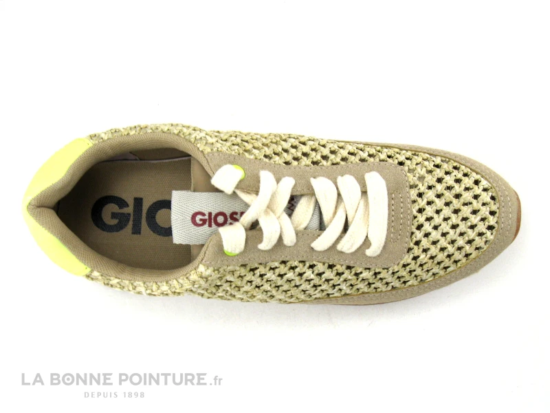 Gioseppo CREEL 69013 Beige - Paille Ajouree - Basket Mode Femme 6 Gioseppo CREEL 69013 Beige - Paille Ajouree - Basket Mode Femme â Image 6