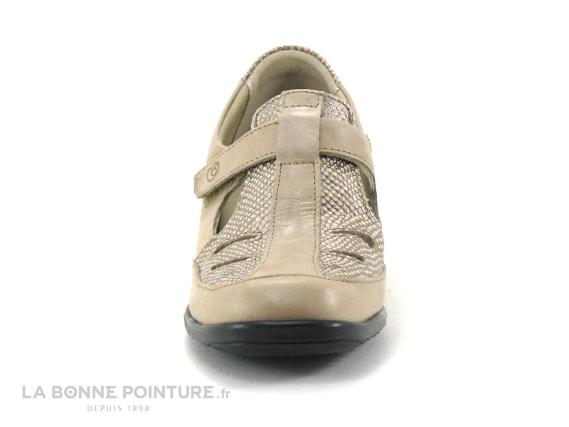 Suaves ALPES 5042APT Sandy - Chaussure Aeree Beige - Talon Compense 2 Suaves ALPES 5042APT Sandy - Chaussure Aeree Beige - Talon Compense â Image 2