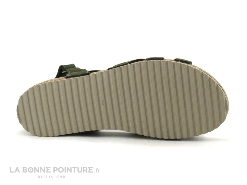 Jungla 7999 Forest Prado - Sandale Femme En Cuir Vert 7 Jungla 7999 Forest Prado - Sandale Femme En Cuir Vert – Image 7