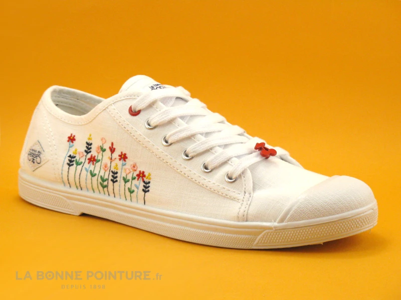 Le Temps Des Cerises Basic 02 FLOWERY - Basket Toile Fleurs 1 Le Temps Des Cerises Basic 02 FLOWERY - Basket Toile Fleurs
