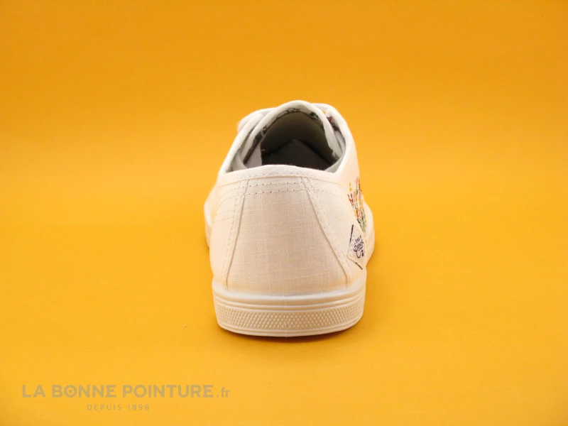 Le Temps Des Cerises Basic 02 FLOWERY - Basket Toile Fleurs 3 Le Temps Des Cerises Basic 02 FLOWERY - Basket Toile Fleurs â Image 3