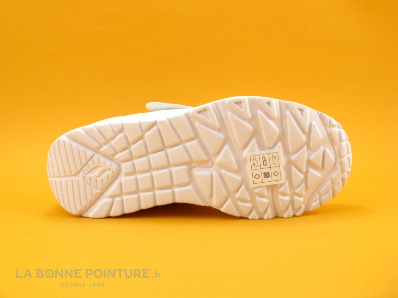 Skechers UNO LITE Blanc 310451L - Basket Fille Skechers Street 7 Skechers UNO LITE Blanc 310451L - Basket Fille Skechers Street â Image 7