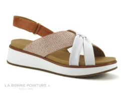 Fugitive KIM Orange - Blanc - Brides Croisees - Sandale Femme 11 Fugitive KIM Orange - Blanc - Brides Croisees - Sandale Femme -Optimal Chaussures Magasin cd24607c73b9e66c561f35ea11d5d5ef img 8200.jpg 169376