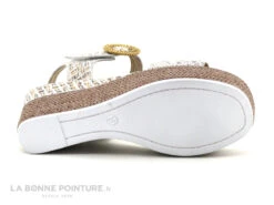 Geo Reino VIABE Zimbali Blanc - Sandale Femme Talon Compense -Optimal Chaussures Magasin cd24607c73b9e66c561f35ea11d5d5ef img 8213.jpg 181795
