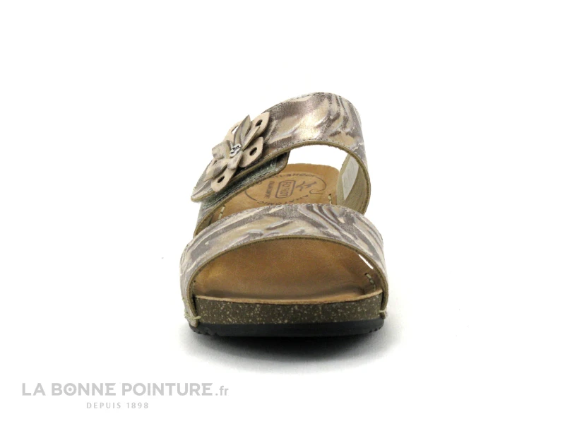 Fly Flot FIZINE Beige - Mule Femme Reglable Avec Scratch 2 Fly Flot FIZINE Beige - Mule Femme Reglable Avec Scratch – Image 2