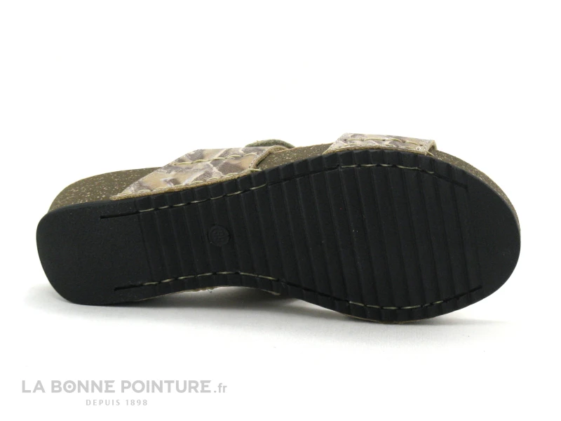 Fly Flot FIZINE Beige - Mule Femme Reglable Avec Scratch 7 Fly Flot FIZINE Beige - Mule Femme Reglable Avec Scratch – Image 7