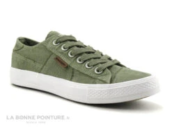 Dockers 40TH201 Kaki - Basket Toile Femme Vert Kaki -Optimal Chaussures Magasin cd24607c73b9e66c561f35ea11d5d5ef img 8359.jpg 182112