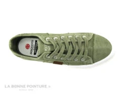 Dockers 40TH201 Kaki - Basket Toile Femme Vert Kaki -Optimal Chaussures Magasin cd24607c73b9e66c561f35ea11d5d5ef img 8364.jpg 181934