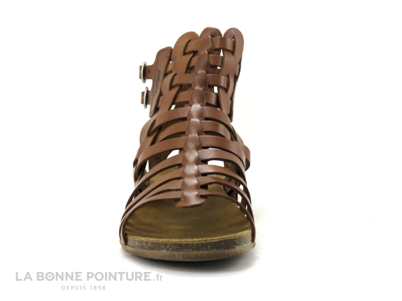 Kickers ANASPART Marron - 420271- Sandale Spartiate Femme 4 Kickers ANASPART Marron - 420271- Sandale Spartiate Femme – Image 4