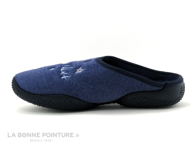 Airplum BONUIT Marine - Pantoufle Femme - Bonne Nuit 2 Airplum BONUIT Marine - Pantoufle Femme - Bonne Nuit â Image 2