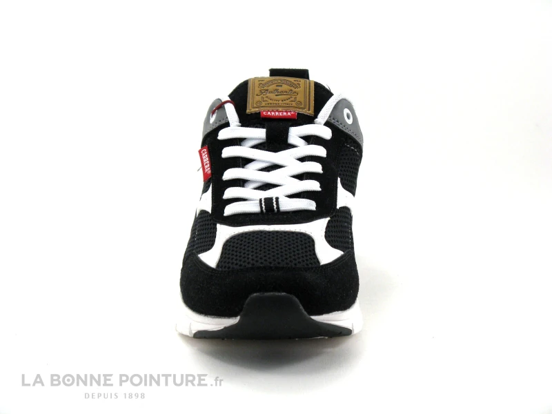 Carrera MIGUEL Low Mix CAM215805 - Noir Blanc - Sneakers Homme 2 Carrera MIGUEL Low Mix CAM215805 - Noir Blanc - Sneakers Homme â Image 2