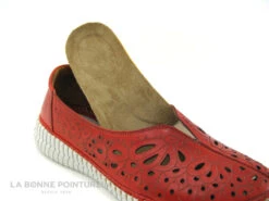Karyoka RITA Blood - Ballerine Rouge Tige Perforee -Optimal Chaussures Magasin cd24607c73b9e66c561f35ea11d5d5ef img 8839.jpg 170237