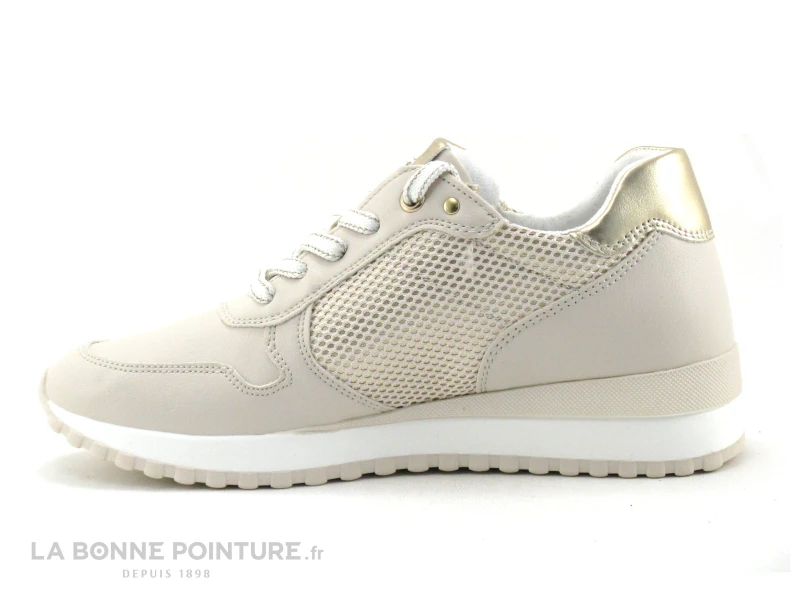 Marco Tozzi 2-23714-28 Cream - Sneakers Femme Beige 3 Marco Tozzi 2-23714-28 Cream - Sneakers Femme Beige – Image 3