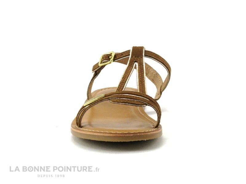 Tropeziennes BADABUC Tan - 23160 - Sandale Plagette Fille 2 Tropeziennes BADABUC Tan - 23160 - Sandale Plagette Fille â Image 2