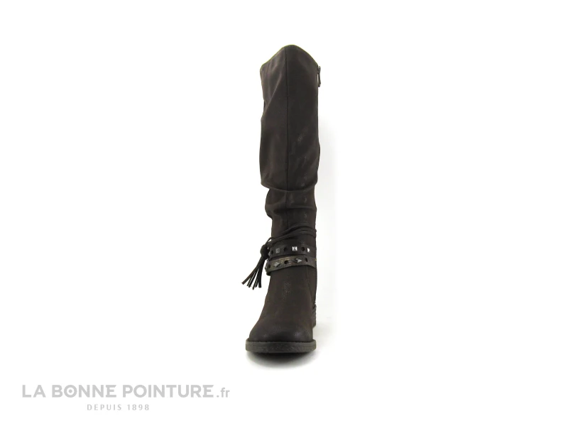 Marco Tozzi 2-25612-23 Mocca Ant Comb - Botte Femme Marron 2 Marco Tozzi 2-25612-23 Mocca Ant Comb - Botte Femme Marron â Image 2