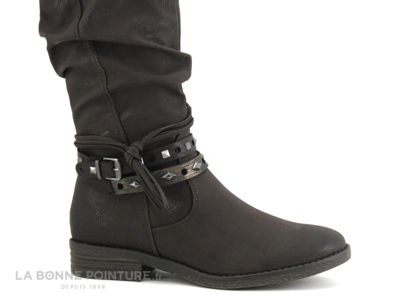 Marco Tozzi 2-25612-23 Mocca Ant Comb - Botte Femme Marron 5 Marco Tozzi 2-25612-23 Mocca Ant Comb - Botte Femme Marron â Image 5