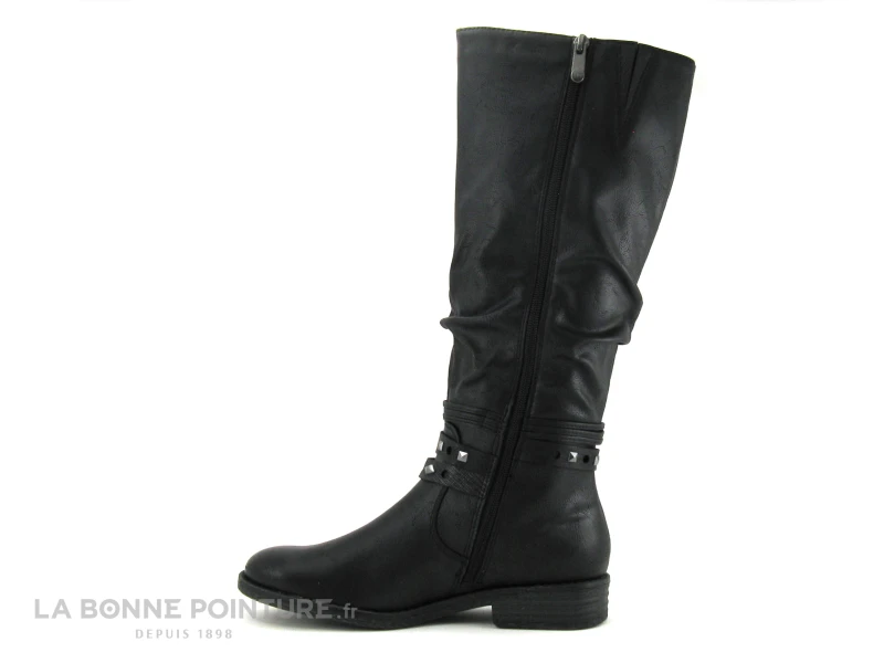 Marco Tozzi 2-25612-23 Black Antic Comb - Botte Femme 3 Marco Tozzi 2-25612-23 Black Antic Comb - Botte Femme – Image 3