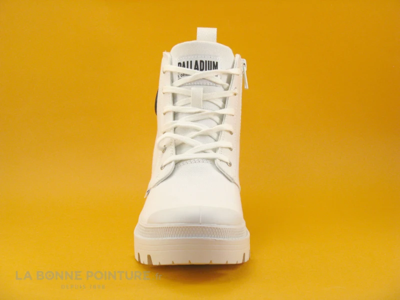 Palladium PALLABASE Twill Star White-M - 96907-116 - Chaussure Montante 2 Palladium PALLABASE Twill Star White-M - 96907-116 - Chaussure Montante – Image 2