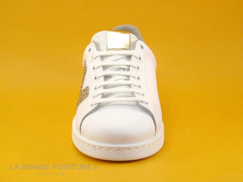 Victoria 1 125188 Platino - Basket Femme - Blanc - Or 2 Victoria 1 125188 Platino - Basket Femme - Blanc - Or â Image 2