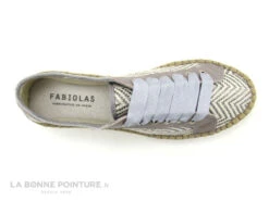 Fabiolas E118220 Gris Beige Rose Metal - Basket Espadrille 12 Fabiolas E118220 Gris Beige Rose Metal - Basket Espadrille -Optimal Chaussures Magasin cd24607c73b9e66c561f35ea11d5d5ef img 9436.jpg 159230