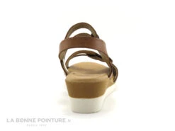 Jordana 681 Cuero - Sandale Marron - 2 Brides Velcro - Compense -Optimal Chaussures Magasin cd24607c73b9e66c561f35ea11d5d5ef img 9446.jpg 159222